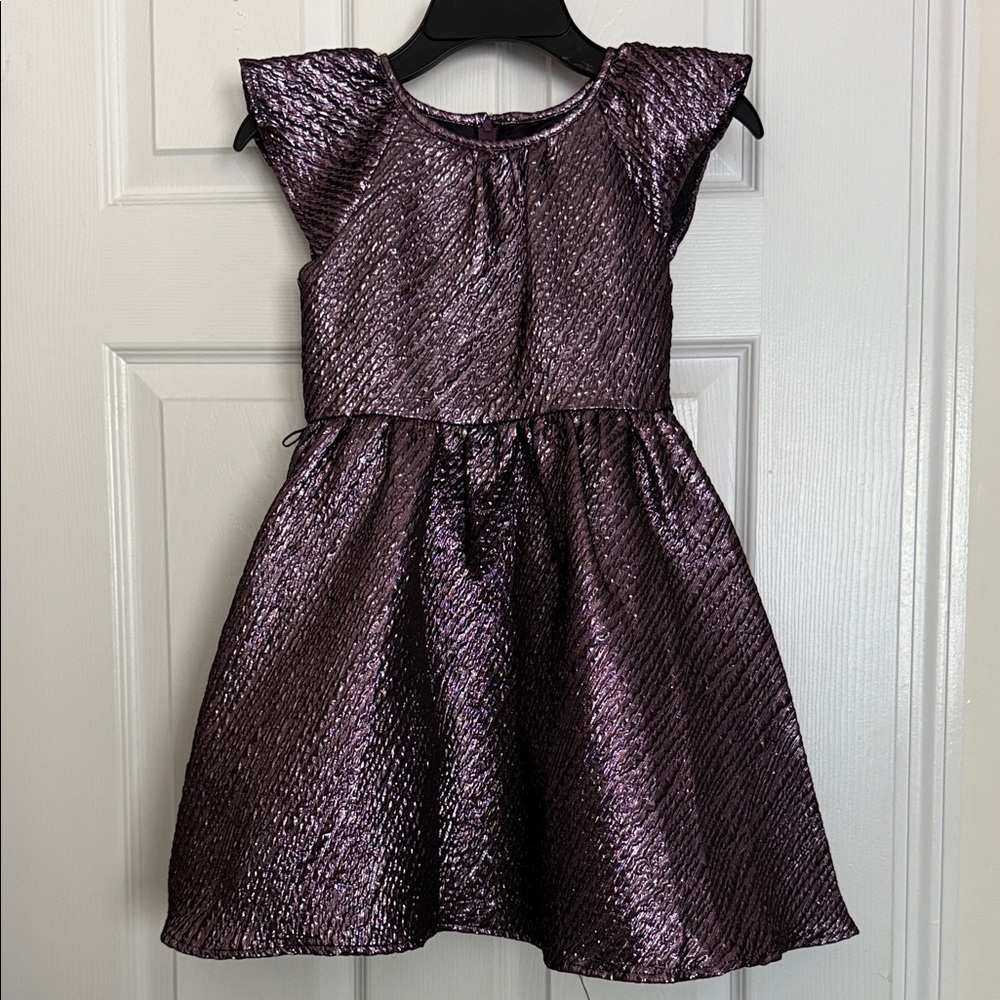Elegant Purple Kids Dress